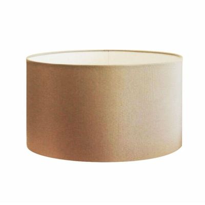 Cúpula Abajur Cilíndrica Cp-7025 ø50x30cm Palha