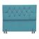 Cabeceira Para Cama Casal 140 Cm Melisse Com Frame Suede Cor:azul Turquesa