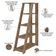 Estante Para Escritório Home Office Multiuso 5 Prateleiras Star A02 Nogal - Lyam Decor