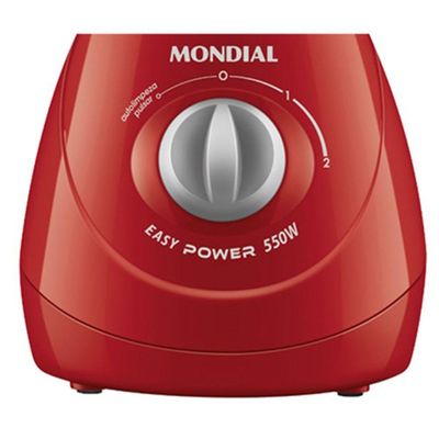 Liquidificador Mondial L-550 550W 2v - 6904-02 Vermelho 220V