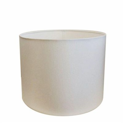 Cúpula Abajur E Luminária Cilíndrica Vivare Cp-7019 ø40x30cm - Bocal Nacional Branco