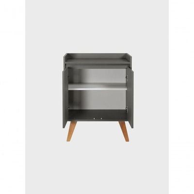Aparador Buffet 60cm Retro Mdf Verde Madri - On Móveis