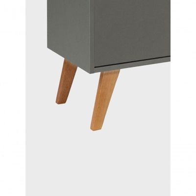 Aparador Buffet 60cm Retro Mdf Verde Madri - On Móveis