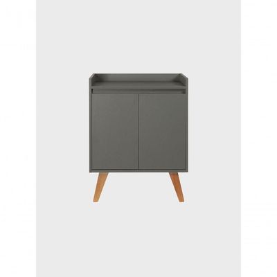 Aparador Buffet 60cm Retro Mdf Verde Madri - On Móveis