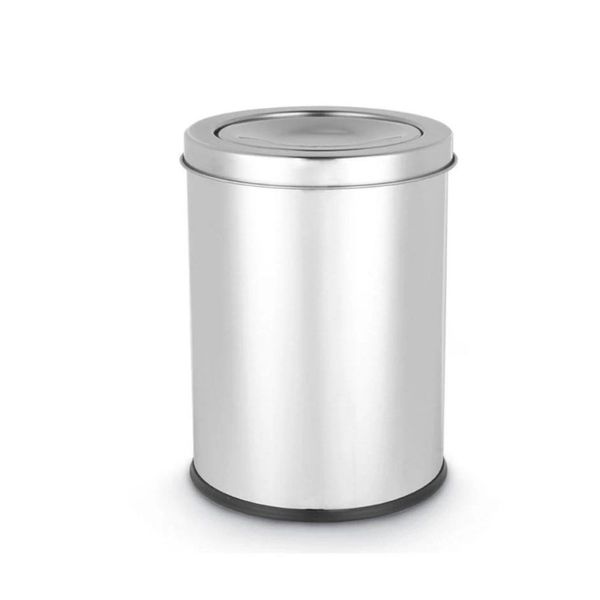 Lixeira Basculante Multiuso Inox 12 litros