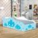 Cama Fun Nuvens Meninos Solteiro Com Colchão