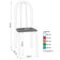 Kit 2 Cadeiras Cromadas Cc55 A101 Treparoni Marrom