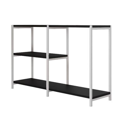 Aparador Industrial Artesania Branco E Preto 120cm