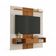 Painel Para Tvs 65 Lisboa Off White E Naturalle Ripado Bechara