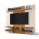 Painel Para Tvs 55 Atlas Off White E Cinamomo Ripado Bechara