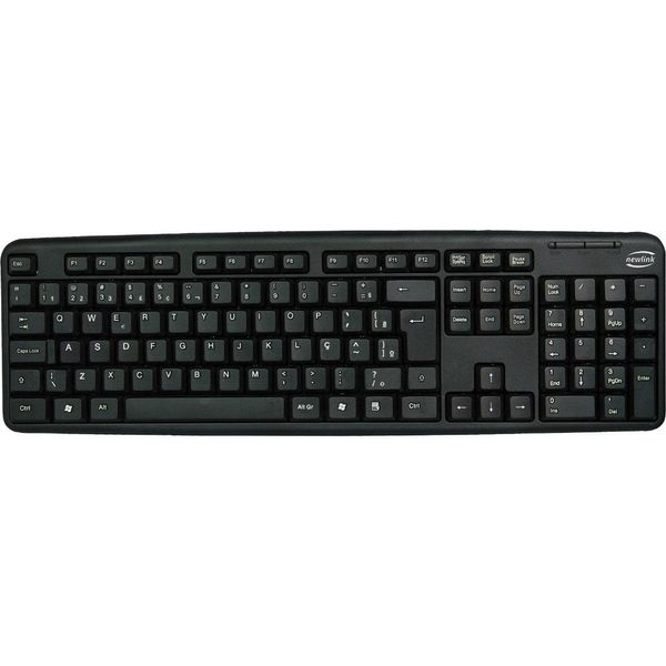 Teclado USB Newlink TC310 Preto Preta Teclado USB Newlink TC310 Preto Preta