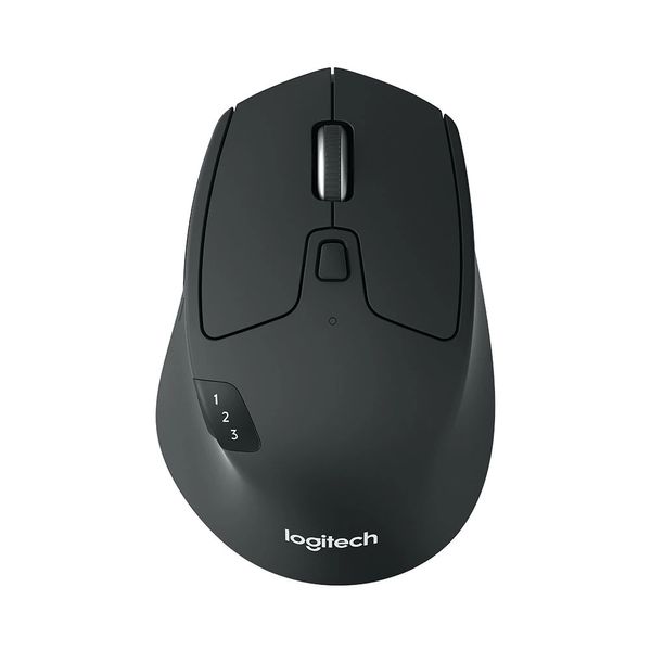 Mouse Logitech sem Fio Triathlon com Tecnologia Flow Unifying e Bluetooth Preto M720 Mouse Logitech sem Fio Triathlon com Tecnologia Flow Unifying e Bluetooth Preto M720
