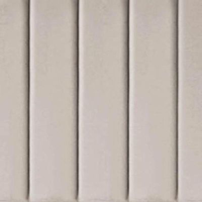 Cabeceira Cama Solteiro Box 100cm Karla Carla Corino Bege