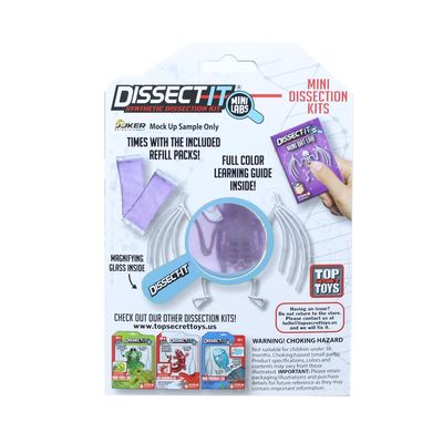 Kit de Dissecação Mini Lab Dissect-It - Morcego