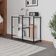 Aparador Industrial Artesania Preto E Branco 95cm
