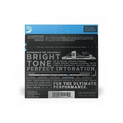 Encordoamento Guitarra .012-.044 Xl Nickel Exl145 D Addario