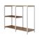 Aparador Industrial Artesania Branco E Imbuia 95cm