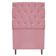 Kit Cabeceira Calçadeira Liverpool 90cm Solteiro Rosa