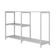 Aparador Industrial Artesania Branco 120cm