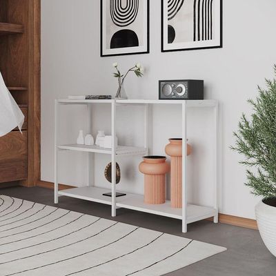 Aparador Industrial Artesania Branco 120cm