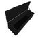 Calçadeira Estofada Liverpool 90cm Solteiro Corano Preto