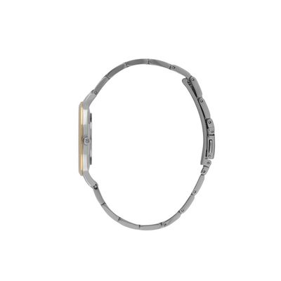 Relógio Oslo Feminino Ref:Oftsss9t0066 B2sk Slim Bicolor