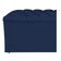 Calçadeira Estofada Liverpool 195cm King Size Suede Marinho