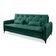 Sofá Cama Yara 3 Lugares Reclinável 2,08m Suede Verde