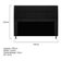 Cabeceira Munique 195cm King Size Corano Preto Adj Decor