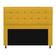 Cabeceira Copenhague 140cm Casal Suede Amarelo Adj Decor