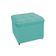 Kit Cabeceira e Calçadeira Copenhague Solteiro Azul Tiffany