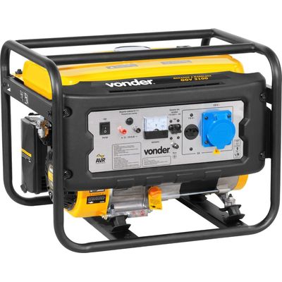 Gerador a Gasolina 3100W Bivolt com Indicador de Nível de Combustível GGV 3100 Vonder