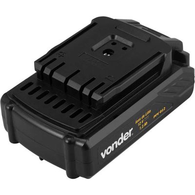 Bateria 12V Litio P/Parafusadeira Furadeira Pfv012 Vonder