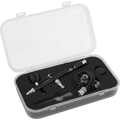 Aerógrafo C/Acessórios Preto 07Pcs Vonder