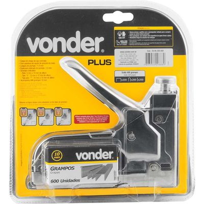 Grampeador Pinador Vonder Plus