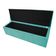 Calçadeira Munique 140cm Casal Suede Azul Tiffany Adj Decor