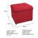 Calçadeira Copenhague 100cm Solteiro Vermelho Adj Decor