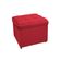 Calçadeira Copenhague 100cm Solteiro Vermelho Adj Decor