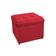 Calçadeira Copenhague 100cm Solteiro Vermelho Adj Decor