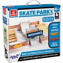 Pista Skate de Dedo - Skate Park - Brincadeira de Criança