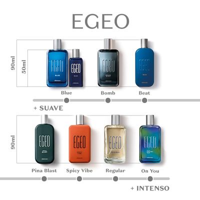 Perfume Masculino Egeo Bomb Black Deo Colônia 90ml QHS - O Boticário