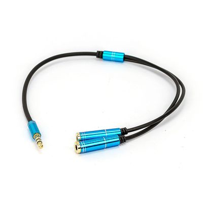 Cabo Adaptador de Fone de Ouvido P2 Macho para P2 Fêmea