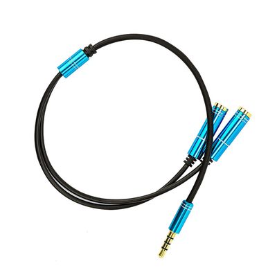 Cabo Adaptador de Fone de Ouvido P2 Macho para P2 Fêmea