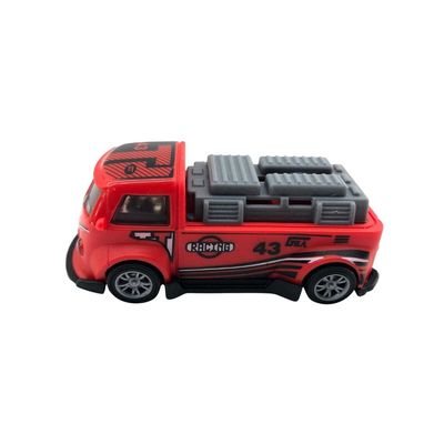 Mini Carrinho Pull Back Garagem S.A. Turbo Aventura - Azul