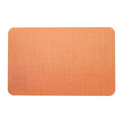 Lugar Americano 43x28cm Laranja Etilux