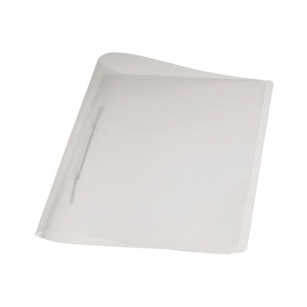 Pasta Grampo Dello Plast com Grampo Plástico Cristal 34x24,5cm