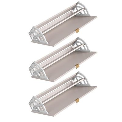 Sapateira Vertical Armário Organizador 03 Portas Para 18 Pares De Calçado Bege Dunas
