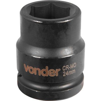 Soquete Sextavado De Impacto Encaixe 3-4 24mm Vonder