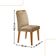 Conjunto Mesa Liz 120cm Em Mdf 4 Cadeiras Athenas Moderna Turim / Off White / Imbuia