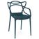 Kit 12 Cadeiras De Jantar Allegra Design Empilhável - Azul Marinho